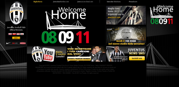 Juventus e il nuovo stadio visto dai social network