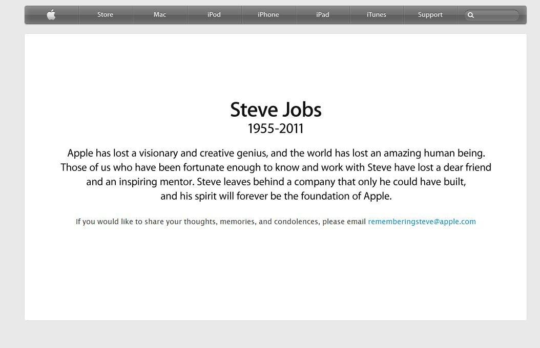 Remembering Steve Jobs