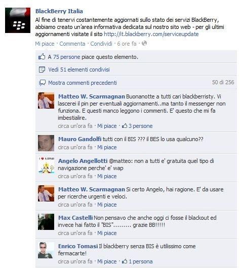 Facebook BlackBerry