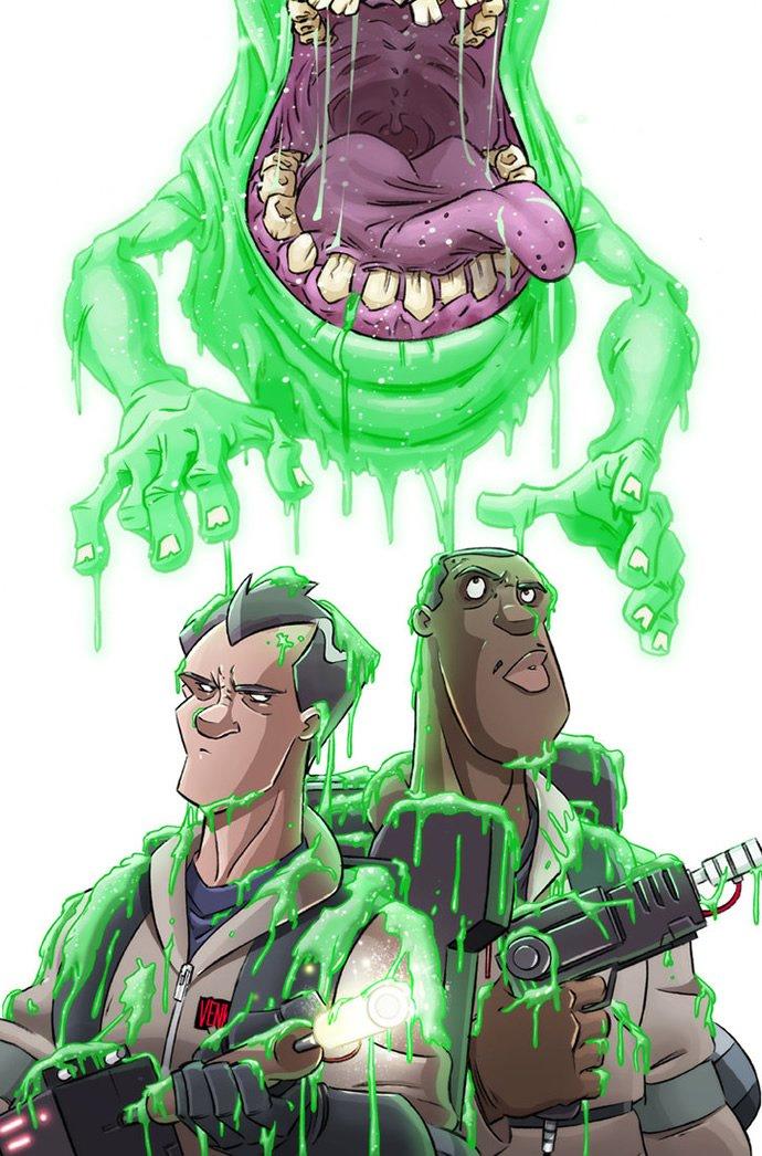 Anche i graphic designer guardano Ghostbusters