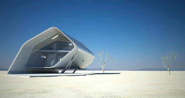 La casa nel deserto: meraviglia tecnologica!