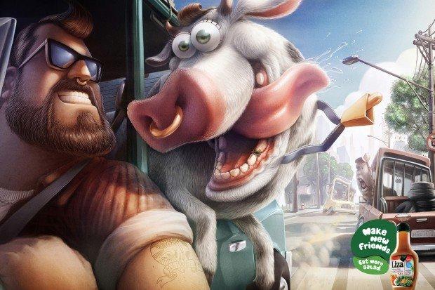 Gli annunci più creativi del settore food & beverage
