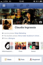 La timeline di Facebook ora è anche su iPhone!