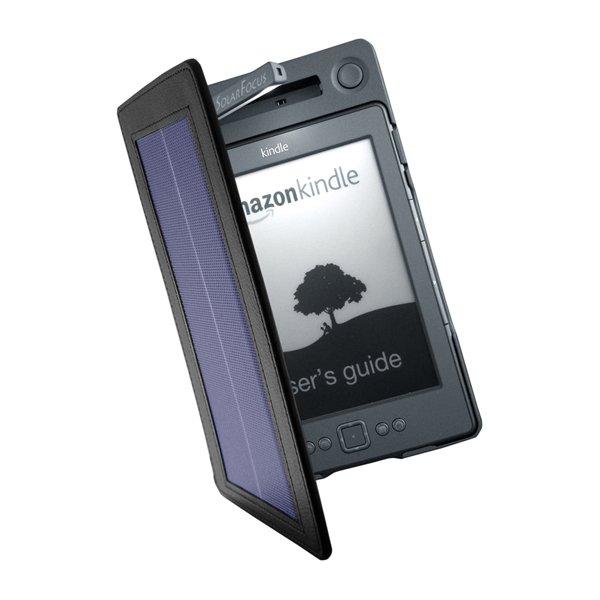 Cover con pannello solare per il Kindle di Amazon