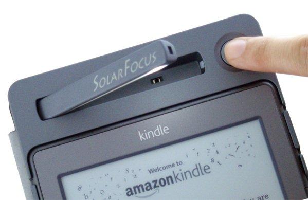 Cover con pannello solare per il Kindle di Amazon