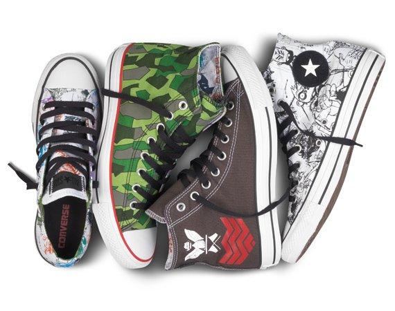  I Gorillaz firmano il mito Converse per la primavera 2012