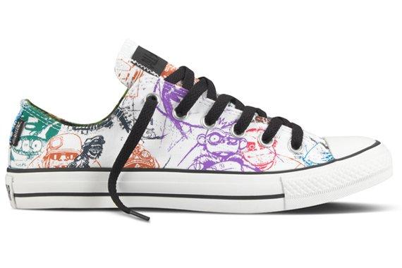 I Gorillaz firmano il mito Converse per la primavera 2012