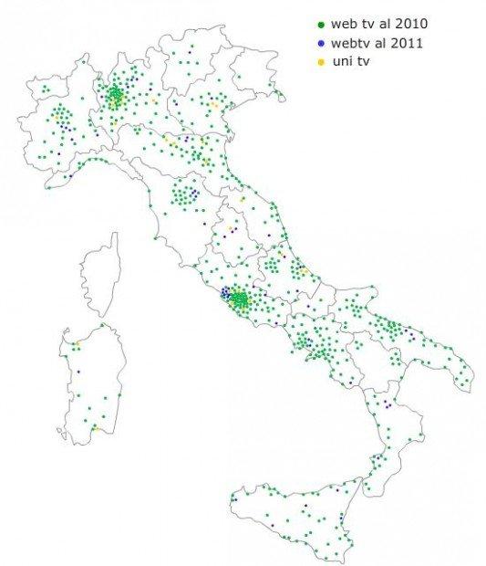 Il rapporto Netizen 2012 fotografa lo stato delle Web tv in Italia