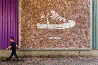 Converse, street art per promuovere la nuova collezione