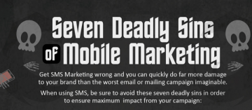 I Sette peccati capitali del Mobile Marketing [Infografica]