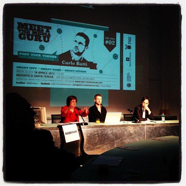 Carlo Ratti presenta lo smart-concept a Meet The Media Guru