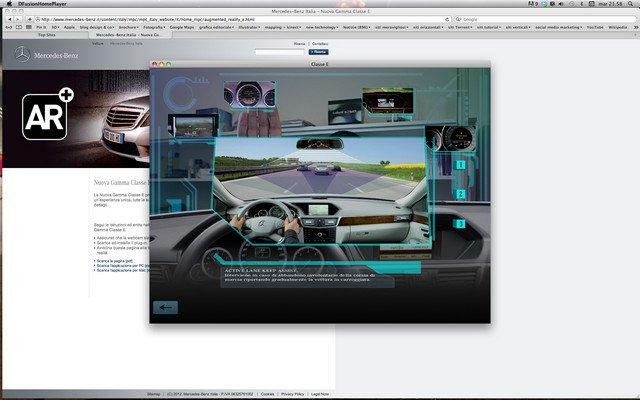 La nuova Mercedes Classe E in realtÃ  aumentata