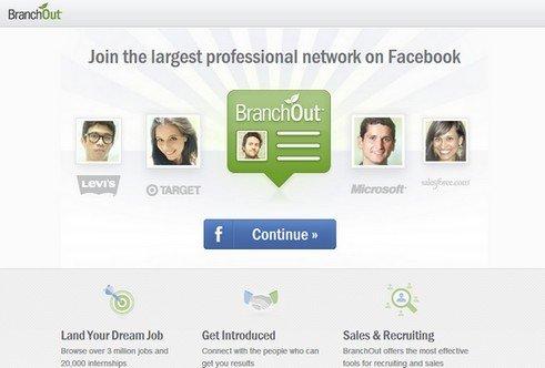 Le 8 migliori App per le nuove Timeline di Facebook: BranchOut