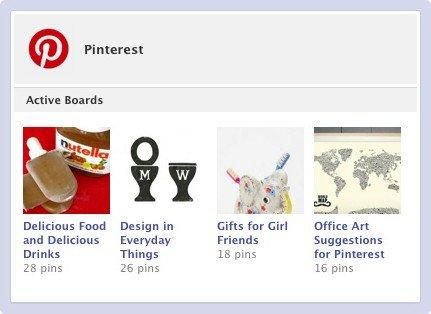 Le 8 migliori App per le nuove Timeline di Facebook: Pinterest