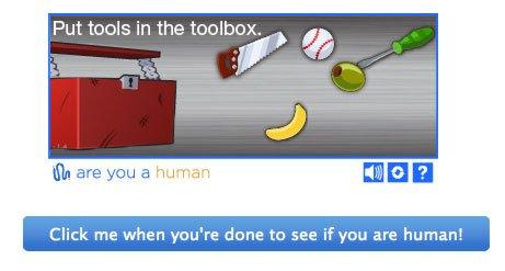 Gioco captcha demo