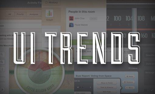 I trend dello User Interface Design del 2012