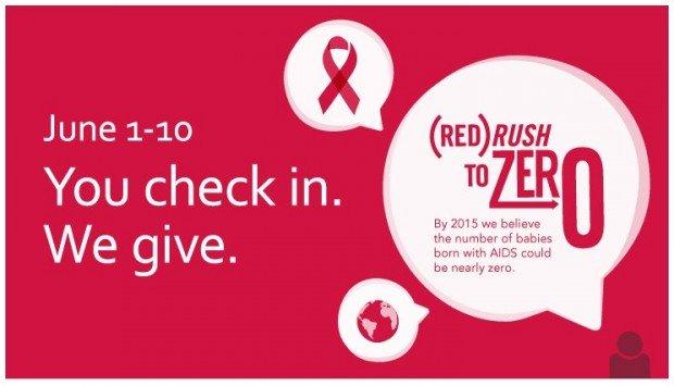 Starbucks e Foursquare contro l’AIDS: fai check-in e salva una vita!