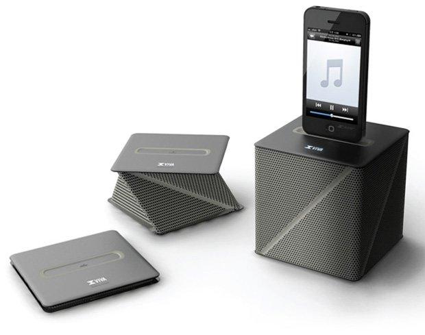 Viva Docking Speaker, un origami come altoparlante per Android e iPhone