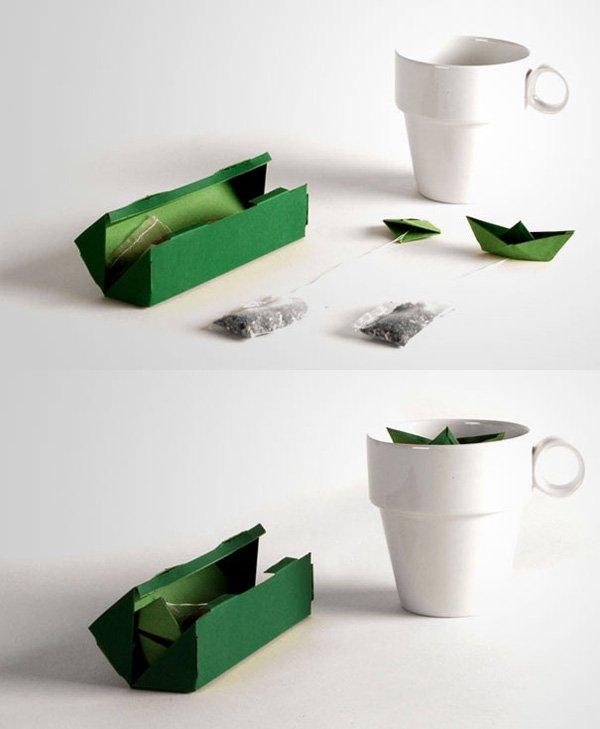 15 esempi di packaging creativo filtro da tè