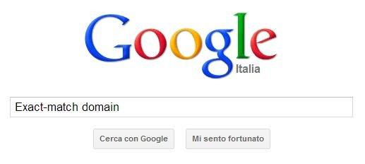 Exact-Match Domain su Google