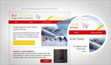 Il menu: dalla newsletter al sito