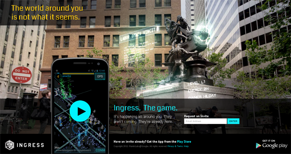 Google Ingress: il mobile game della vita reale