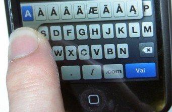 La Tastiera "invisibile" per iPhone: Vibrative Virtual Keyboard