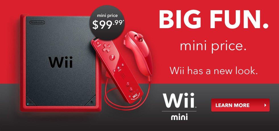 Svelata la nuova Nintendo Wii Mini