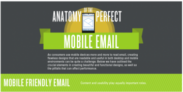 Come creare un'email mobile perfetta [INFOGRAFICA]
