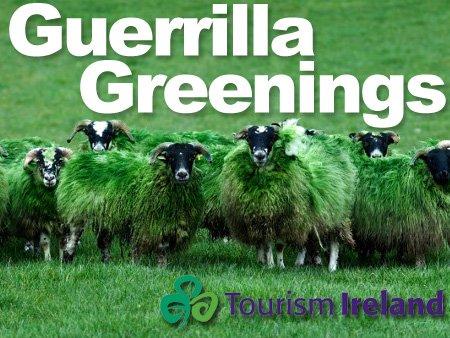 Festeggia San Patrizio con il contest "Guerrilla Greenings"
