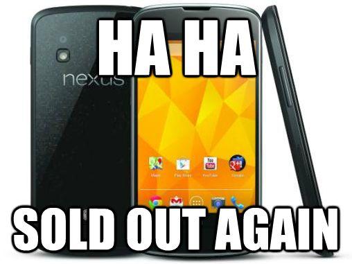 Google Nexus 4: un esempio di quello che non si deve fare nel commercio elettronico