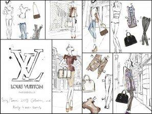 Louis Vuitton Paper Dolls cut ots