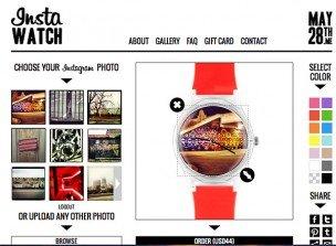 InstaWATCH, le tue foto di Instagram sull'orologio