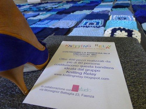 Urban Knitting: arriva il Total Pink a Faenza (RA)
