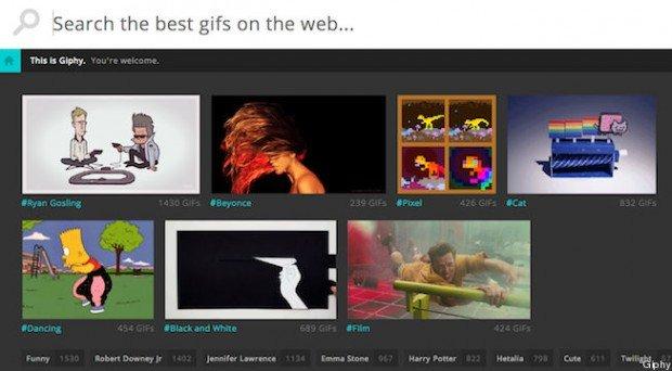 Giphy, le gif a portata di click!