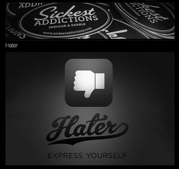 Hater, la social app per condividere quello che odiate