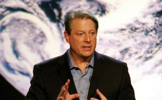 Al Gore in Davis Guggenheim's documentary An Inconvenient Truth.