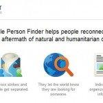 Person Finder: il gigante Google si fa altruista