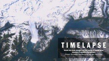 Google Timelapse: come è cambiata la terra negli ultimi 30 anni!