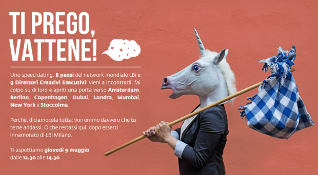 Ti prego vattene!: il primo speed dating internazionale della comunicazione digitale