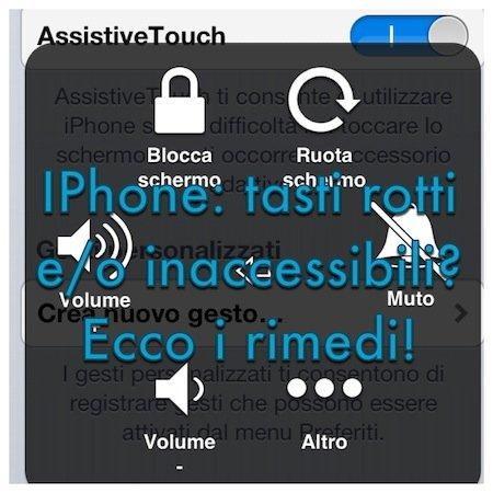 tasto power iphone 8 non funzionante
