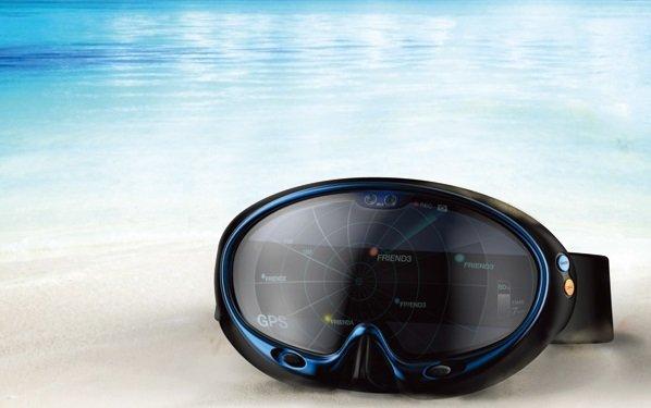 Smart swimming goggles: realtà aumentata in fondo al mar!