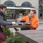 Coffee drive-in per ciclisti, un break senza scendere dal sellino