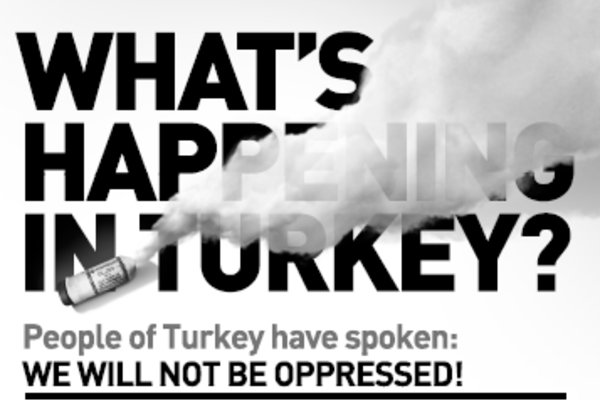 I protestanti Turchi pubblicano un annuncio sul New York Times grazie al crowdfunding