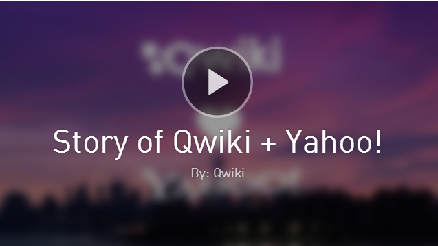 Yahoo acquista qwiki per 50 milioni di dollari