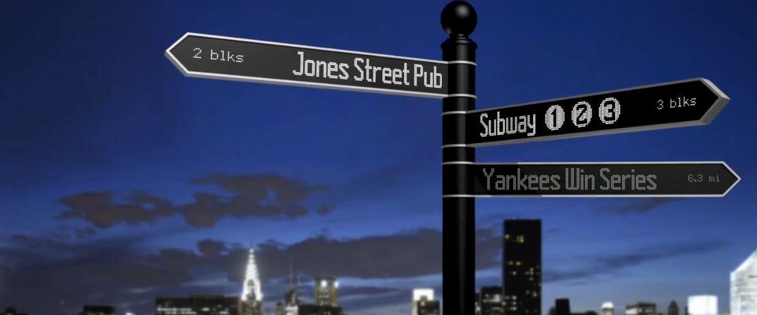 Points: segnaletica stradale "social" aggiornabile in real time