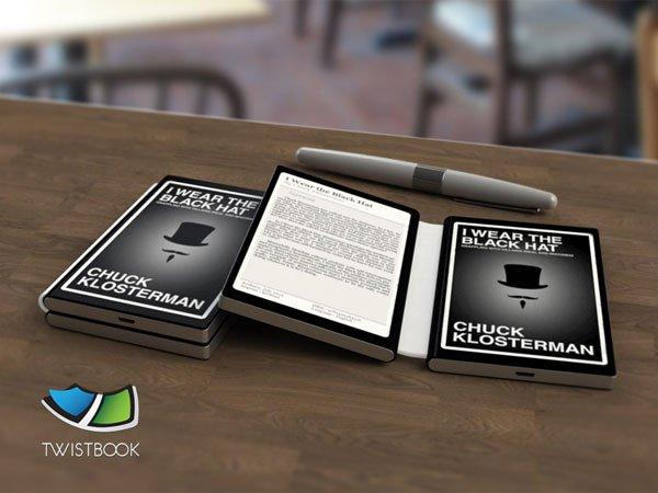 TwistBook, l'eReader che sembra un libro