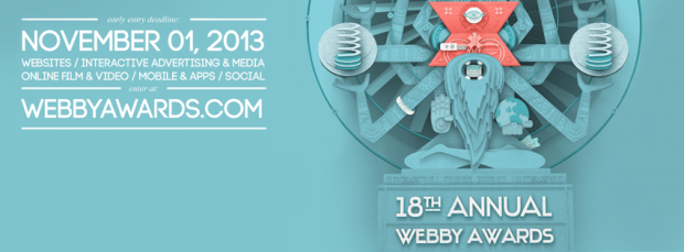 18esimi Webby Awards: iscrizioni aperte in early booking fino al 1 novembre