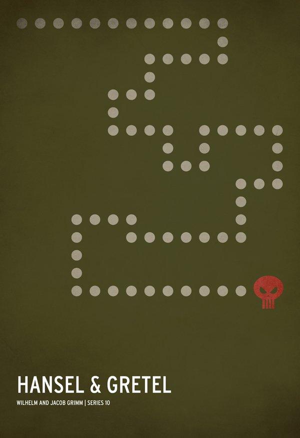 Christian Jackson ed i suoi poster minimalisti ispirati dalle fiabe