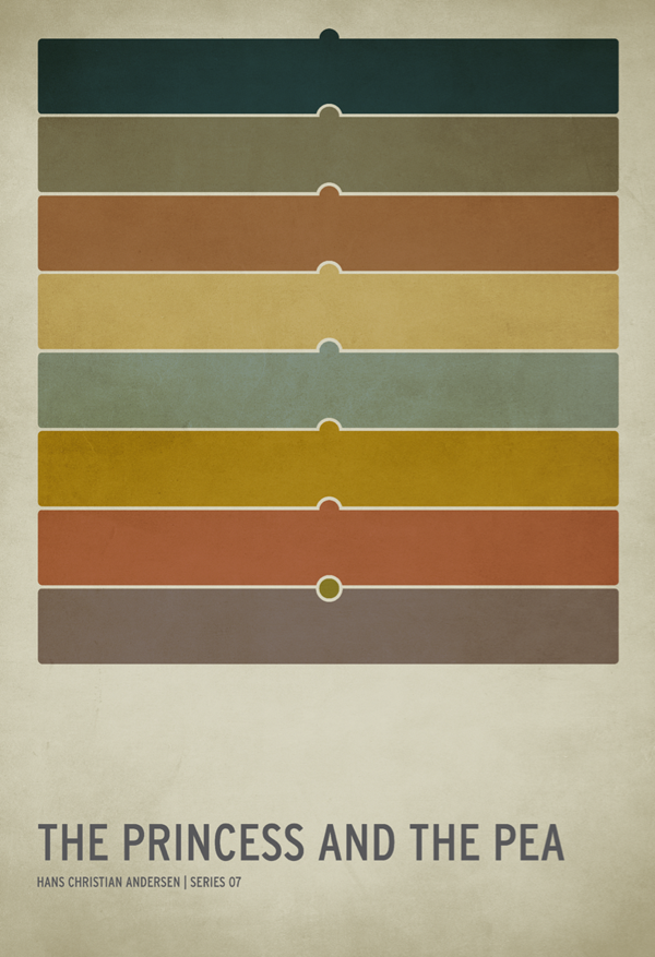 Christian Jackson ed i suoi poster minimalisti ispirati dalle fiabe